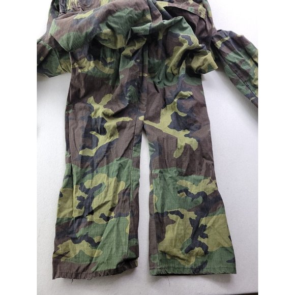 Rattlers Brand Men's M (38-40) Camo Coverall One-Piece Hunting Outdoors Military - Picture 15 of 15